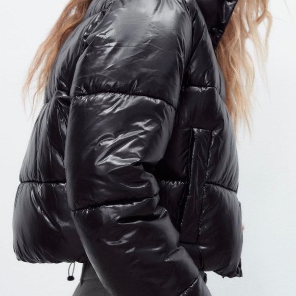 ZARA Water Repellent Puffer Jacket - Picture 3 of 5
